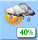 Kans op regen Kans op regen