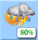 Kans op onweer Kans op onweer