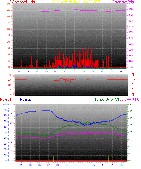 24 Hour Graph for Day 28